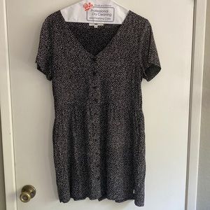 Vans Short Sleeve Baby Doll Dress with Pockets!